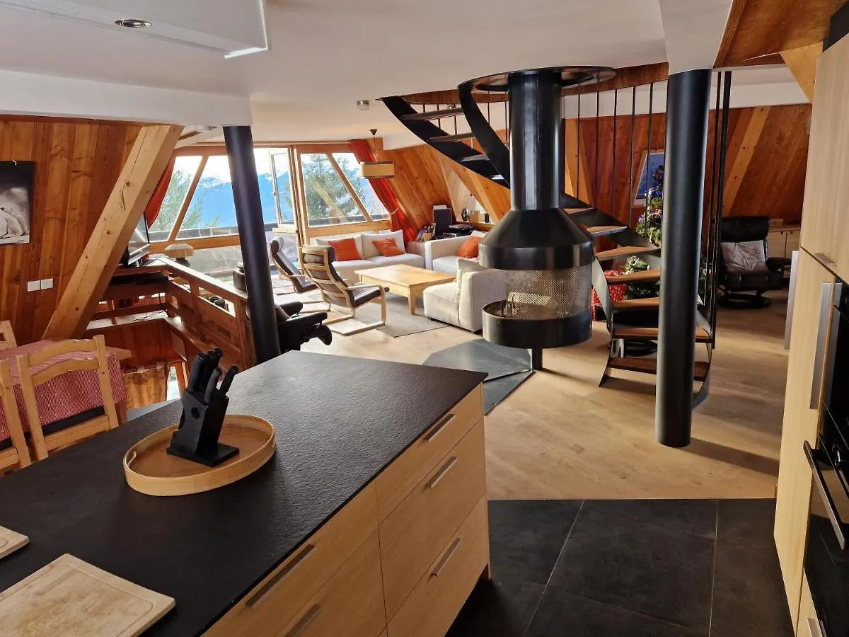 Le Chalet Pointu De Capucine Chambre D Hote Arcs 1600 Bourg-Saint-Maurice Couette-café